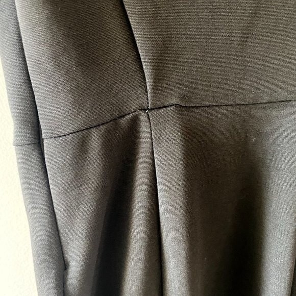 Diane Von Furstenberg Black Brianne Pencil 3/4 Sleeve Scoop Neck & Back Dress 2 - Picture 6 of 16